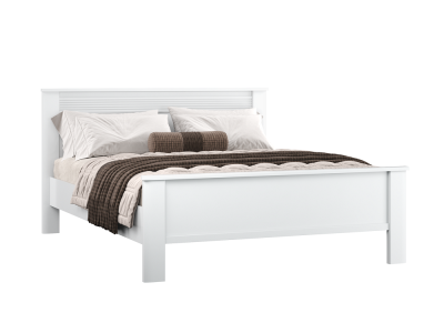 Диана Мод.Д3 Белый Кровать  без ортопед. основания (спальное место 160х200 см)