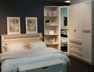 Ливадия Мод. Л8э Кровать без ортопед.основания (спальное место 160х200 см)